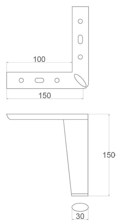 Romo Metal Furniture Legs